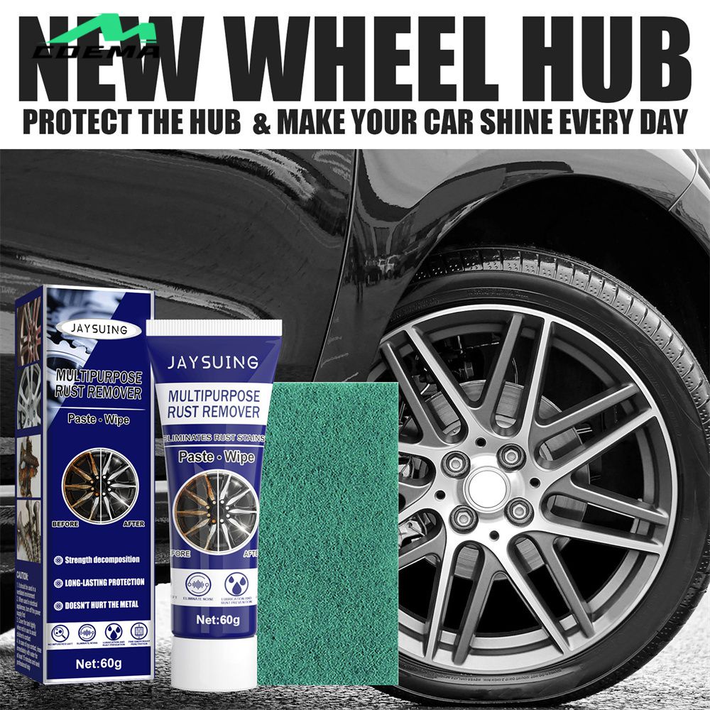 Jaysuing Rust Remover Multifunctional Cleaning Paste Cleaner Car Stain