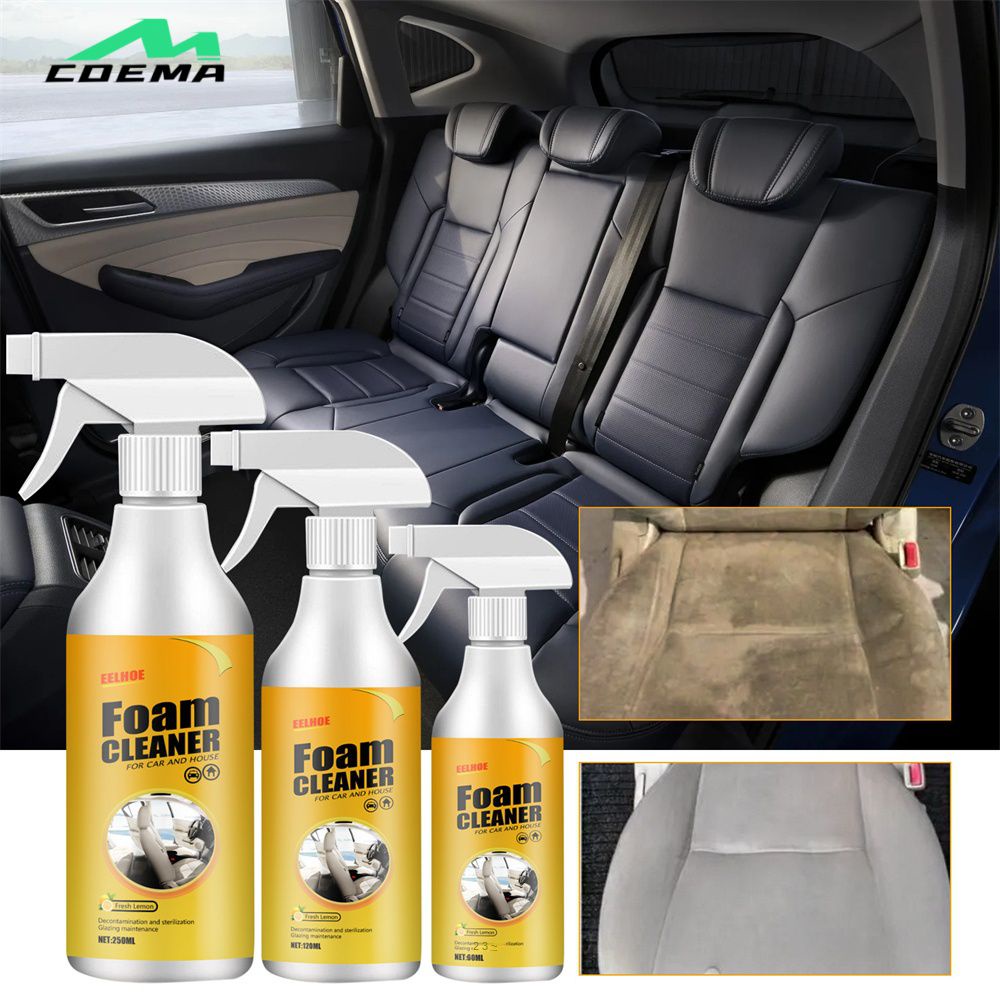 Multi Functional Foam Head Cleaner Car Interior Decontamination Leather