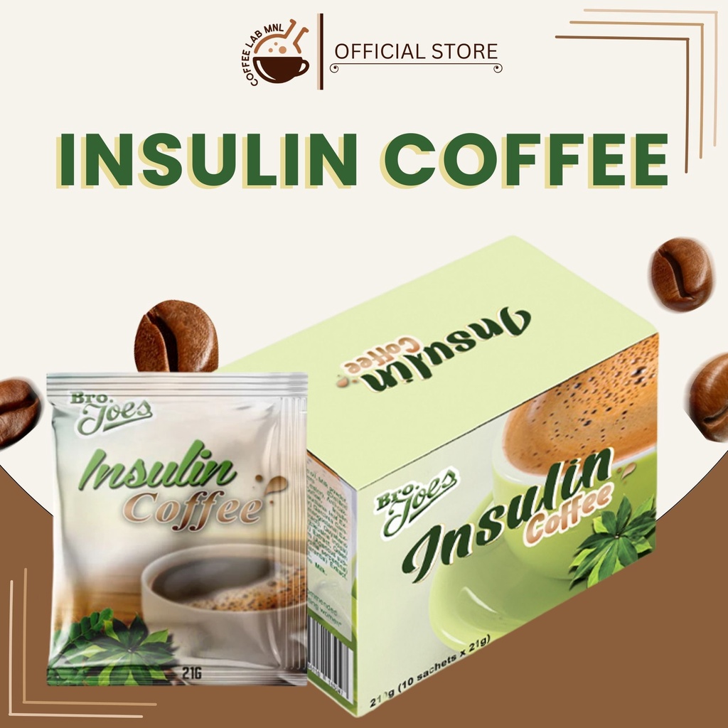 Coffee lab Insulin Coffee 10 Sachet Per Box Original Insulin Coffee
