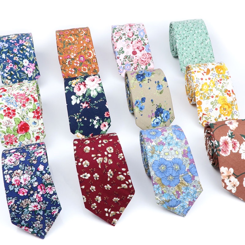 SN 1746 Silk Floral Ties For Men Green Jacquard Neck Tie Hanky Cufflinks Neckties For Men