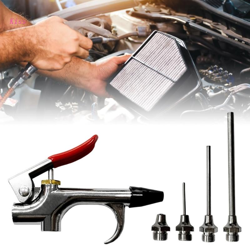 kiss 5 Pcs Air Blow Guns Air CompressorBlow Guns Tool Inflation Needle
