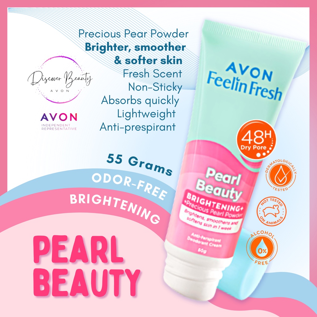 Avon Feelin Fresh Pearl Beauty Quelch 55g Shopee Philippines