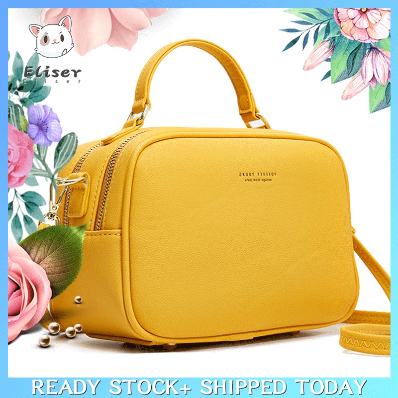 Women's Boston bag Women's messenger bag Fashion handbag Leather