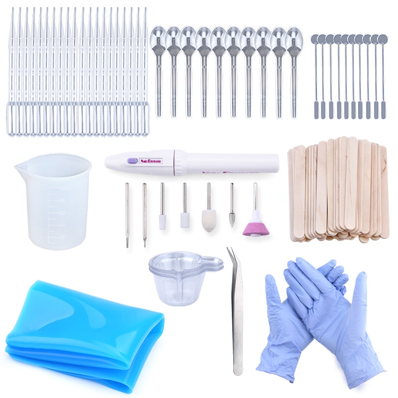 Epoxy Resin Tools Set Resin Mold Tools Kit Workbenches Plastic Beaker