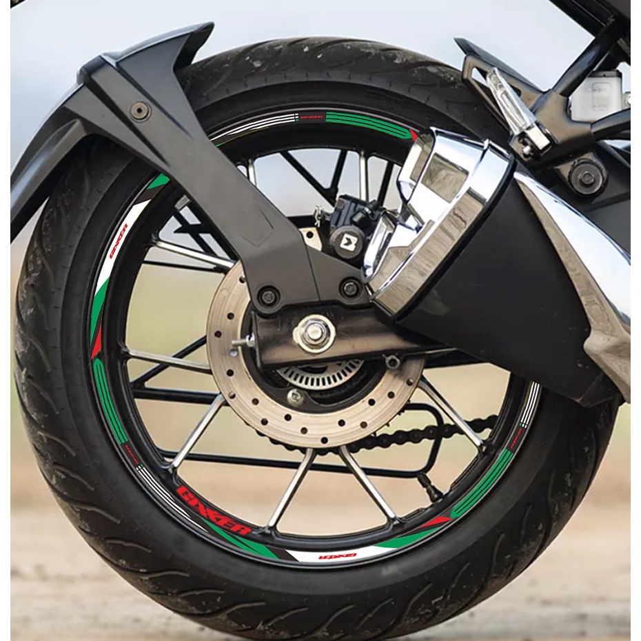 Motorcycle Wheel Sticker Waterproof Rim Stripe Gixxer SF 250 2022 for ...