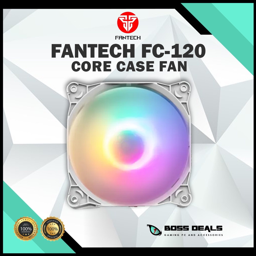 FANTECH FC120 CORE CASE FAN WHITE Cooling Fans Shopee Philippines