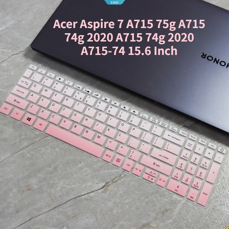 Laptop Keyboard Case Silicone Waterproof Cover Suitable for 15.6inch Acer Aspire 7 A715 75g