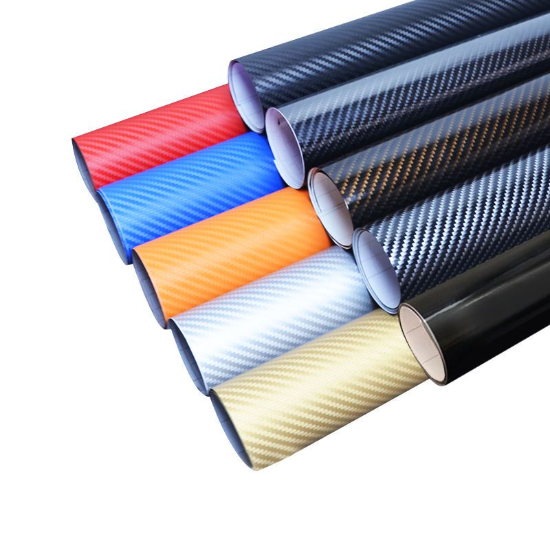 Carbon Fiber Stickers Interior Colorful Auto Film 3D Film Dashboard ...