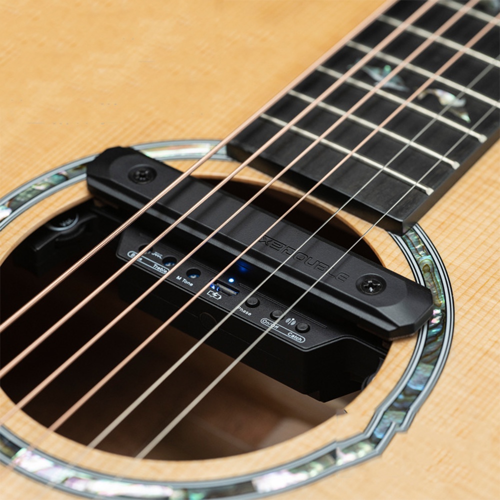 Hs double x2 guitar wireless pickup rechargeable wireless wired