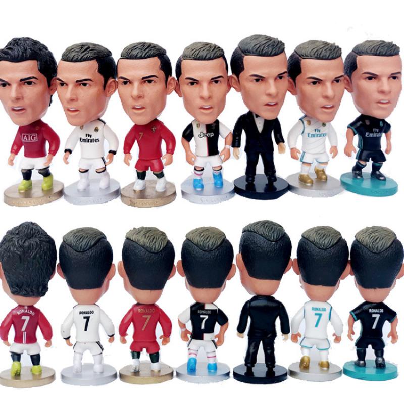 Football Player Superstar Ronaldo Juventus Model Toys Action Figure ...