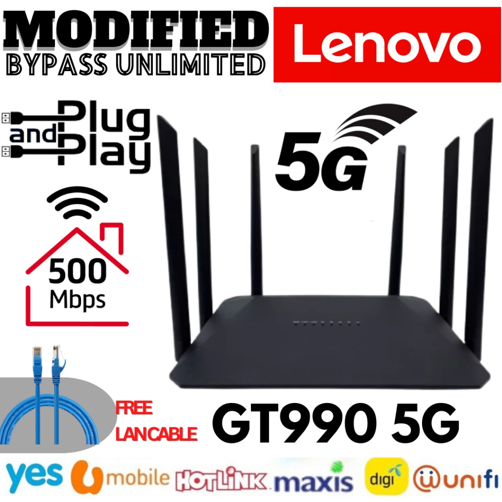 [100Original]Latest model GT990+ Modified Unlimited Hotspot 4G LTE