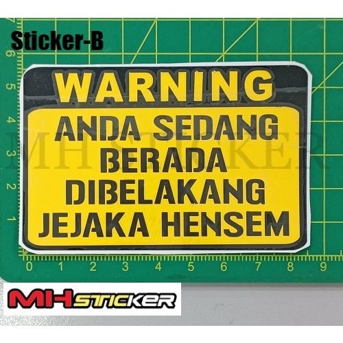 Awasamaranwarning Vinyl Cutting Stickers Motorcar Shopee Philippines