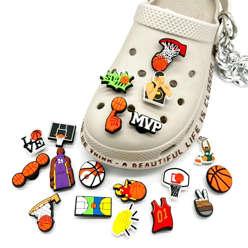 Cute Curry Basketball Jibbitz Kobe Shoe Charms Lakers Bryant Jibitz