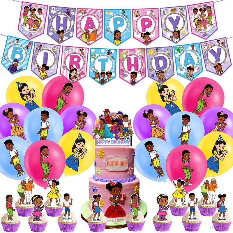 Kira Gracies Corner Theme kids birthday party decorations banner cake ...