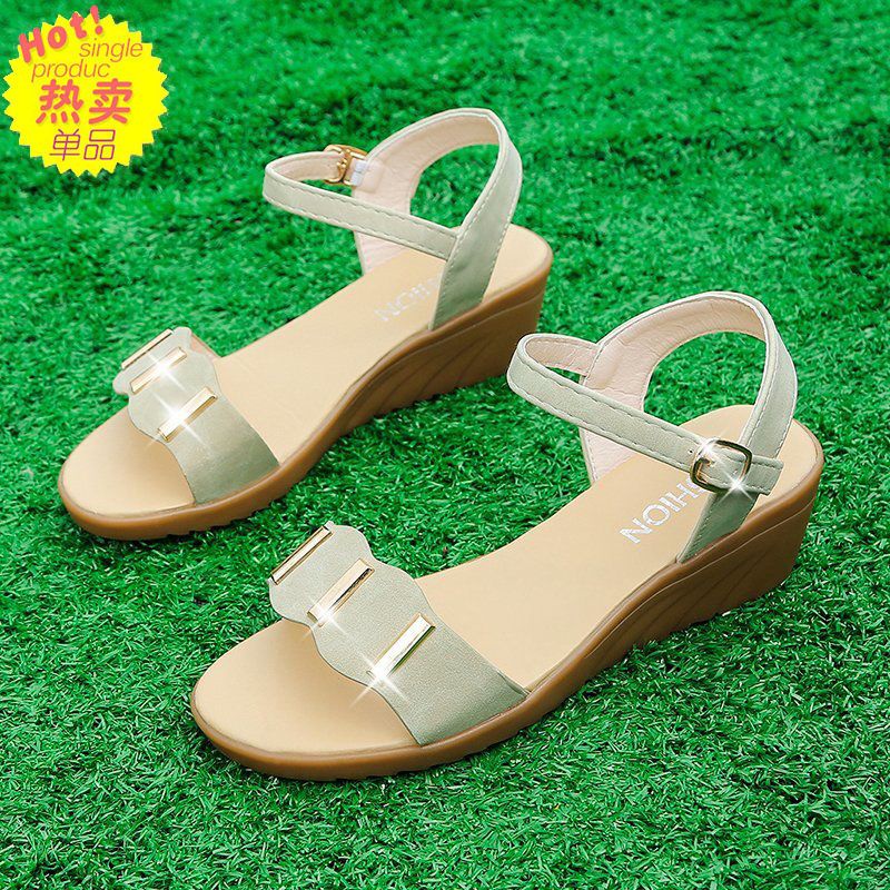 One inch 2024 wedge sandals