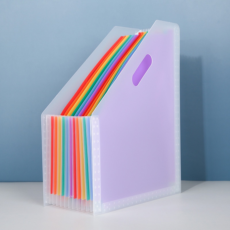 Expanding File Folder Desk Stand Up Document Organizer 13 Pocket