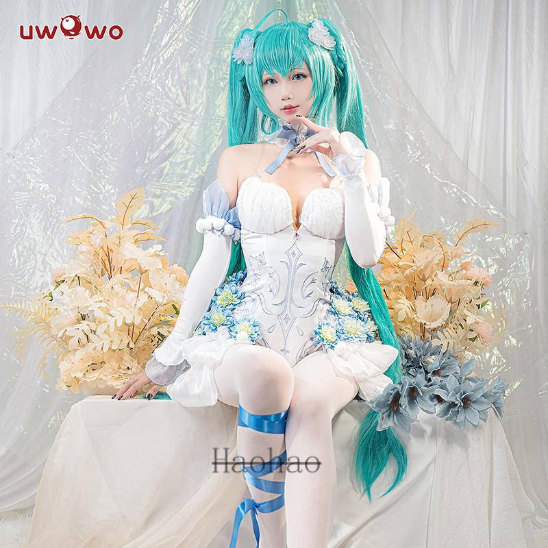Uwowo Vocaloid Hatsune Miku: Flower Fairy Nemophilia Ver. White