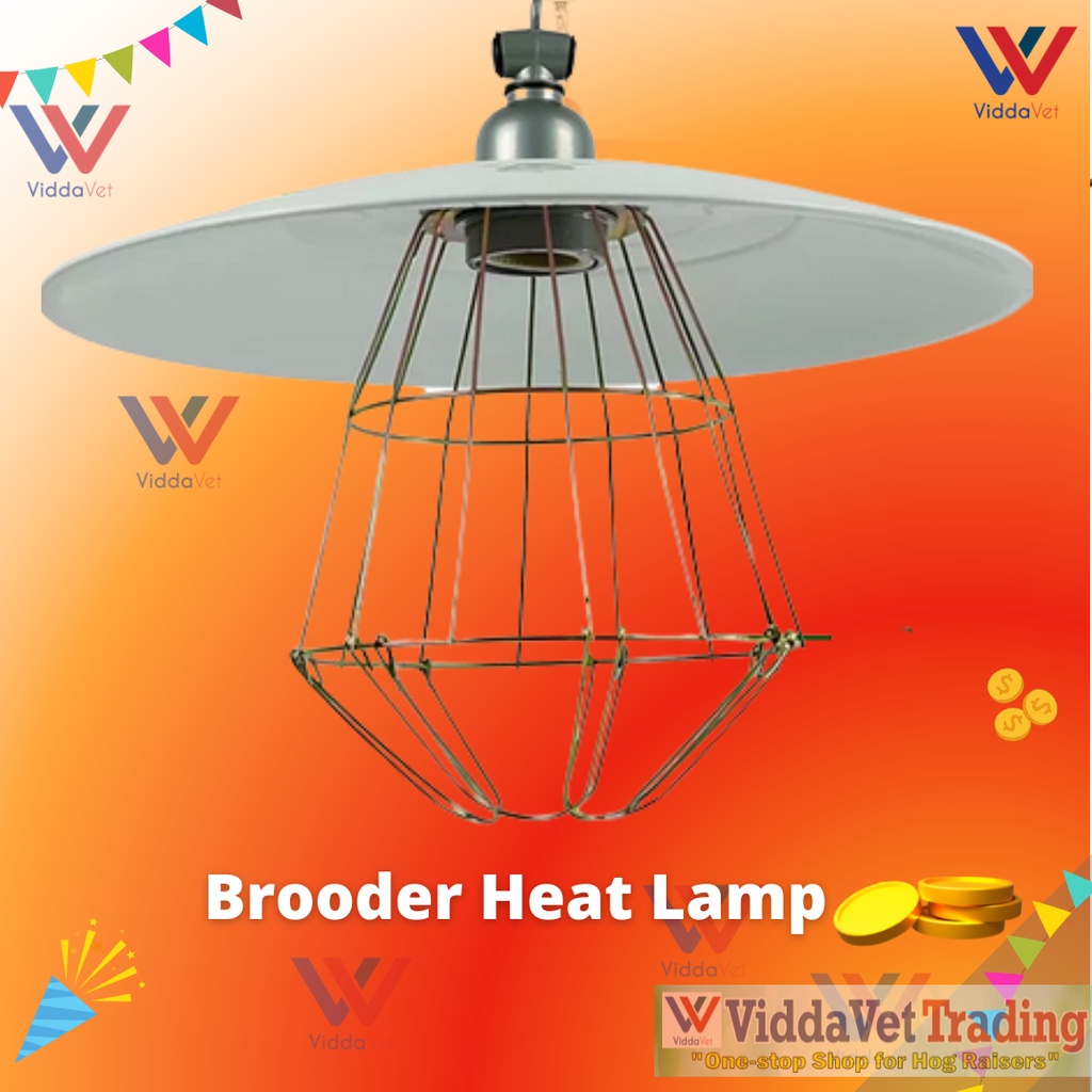 Viddavet Brooder lamp Heat Lamp Shade Set Cover Heating Cover Brooder
