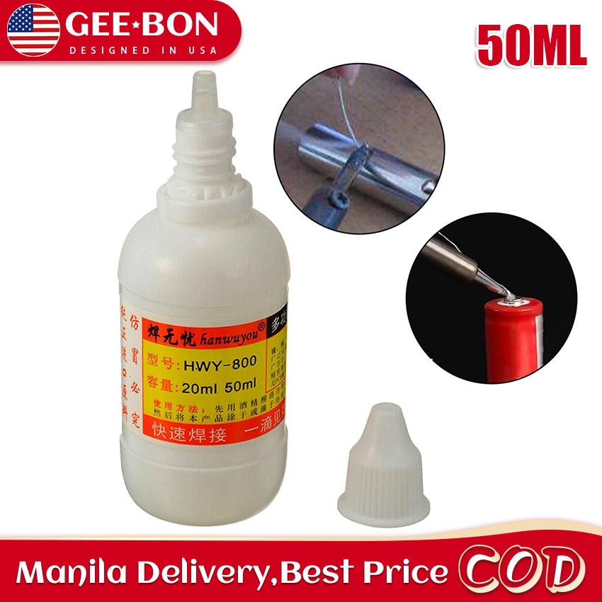 GEEBON Flux Soldering Glue Non Toxic Solder Paste 50ml Shopee Philippines