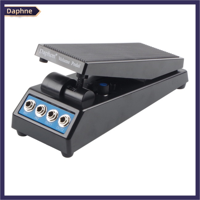Daphne Electric Guitar Pedals Wah Pedal Dual Channel Volume Pedal