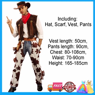 Shop cowboy outfit men for Sale on Shopee Philippines