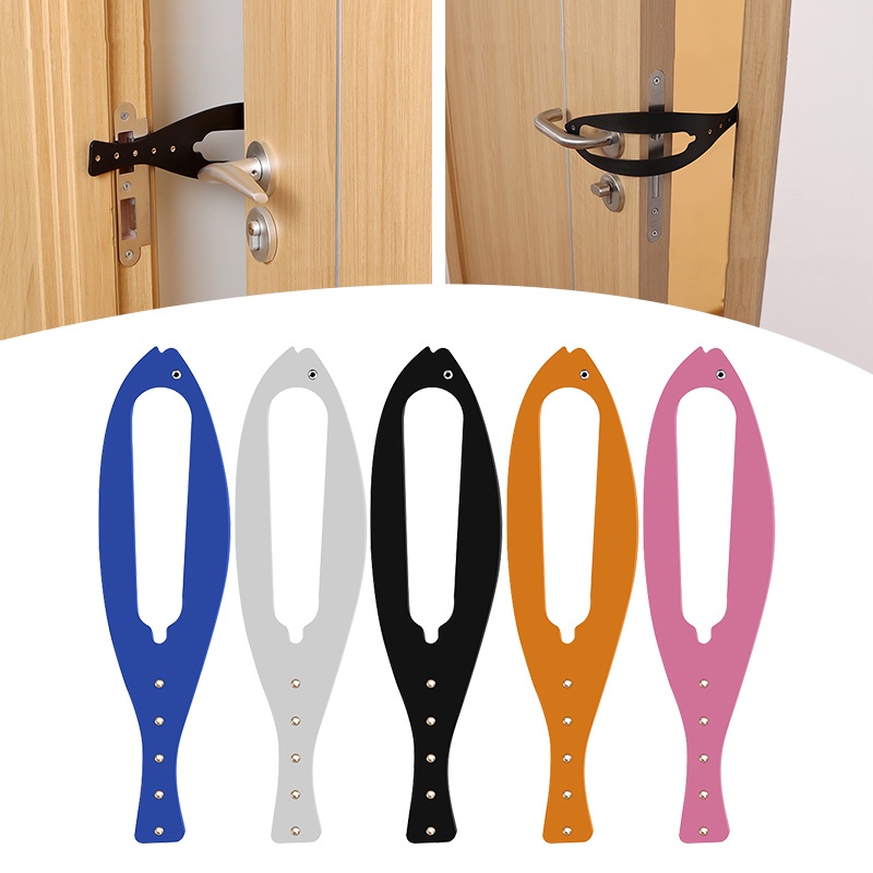 Cat Door Holder Latch Flex Door Stopper Adjustable Latch Strap Keep