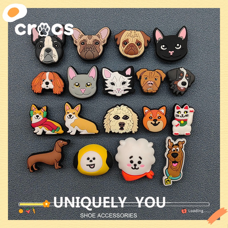 crocs jibbitz Animal Series Store Genuine crocs Accessories Shoes