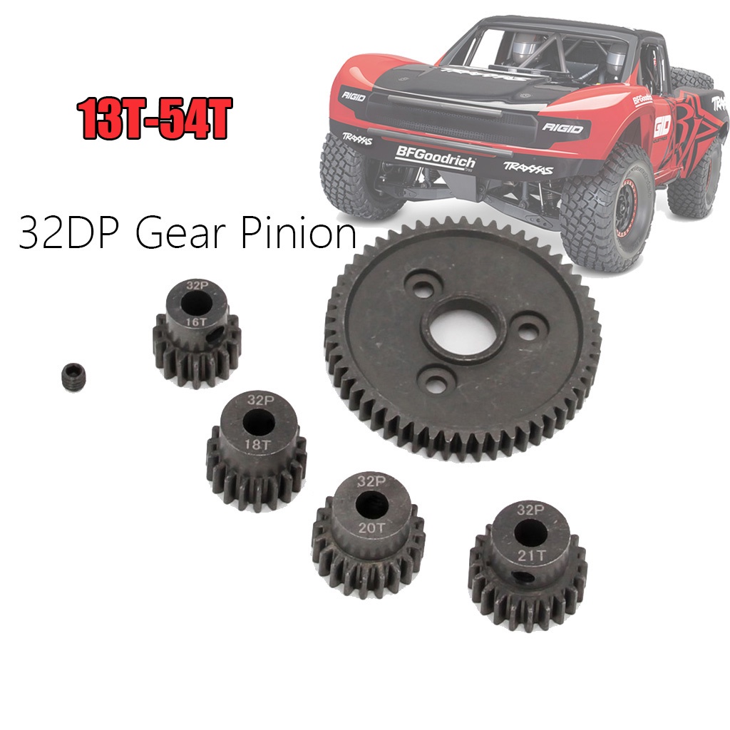 Kit D'Engrenages Métal 54T/15T/17T/19T Pour Traxxas Slash, Rustler, E-Revo, T-Maxx - Neuf
