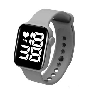 TikTok fashion LED small square watch student junior high school