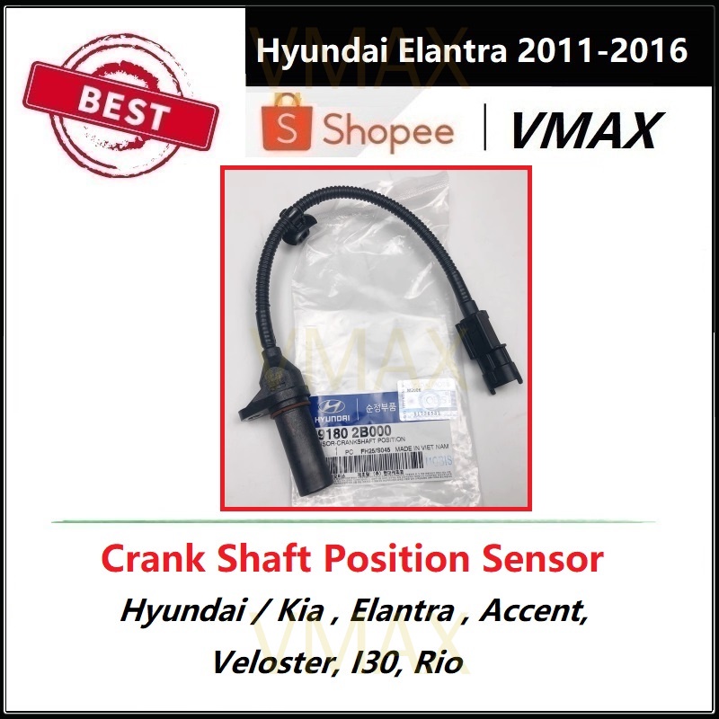 Crank Shaft Position Sensor For Hyundai / Kia , Elantra , Accent ...