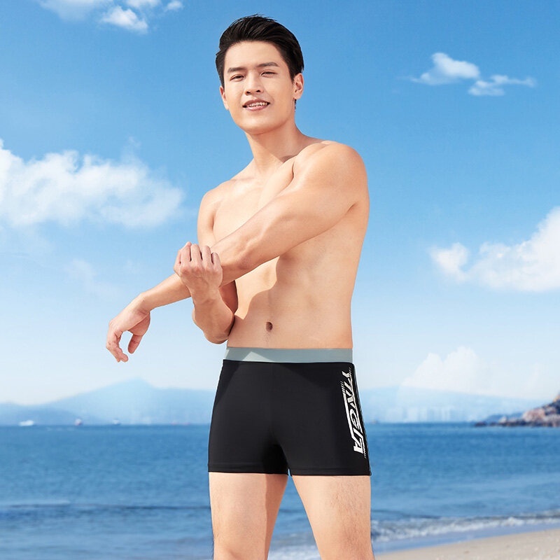 Fashion Men's Swimwear Quick Dry Beach Swim Shorts YINGFA Mens Swimming Outfit Plus Size