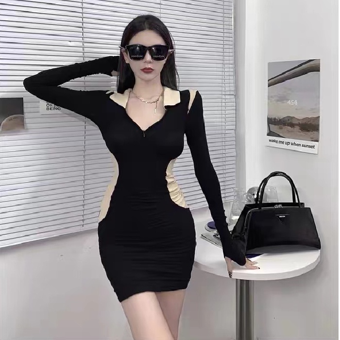 Korean fitted outlet dress