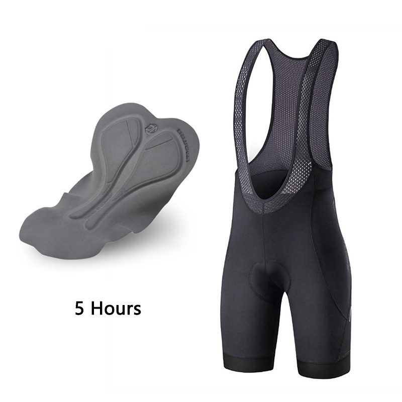 Santic Men's Cycling Mtb Road Bike Breathable High Elastic Strap Bib Shorts  M9C05103