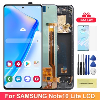 Super Amoled For Samsung Galaxy Note 10 Lite Lcd Display Touch