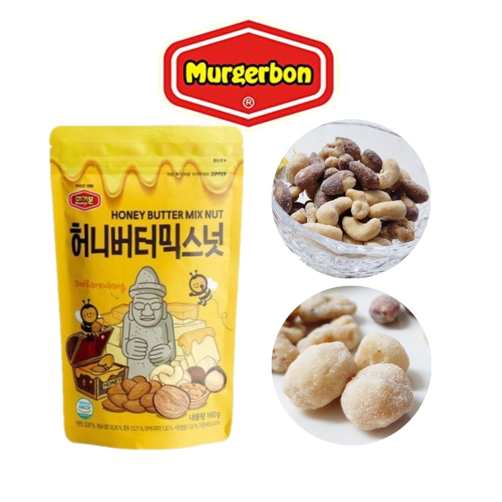 [Murgerbon] Honey Butter Mixed Nuts 180g Shopee Philippines