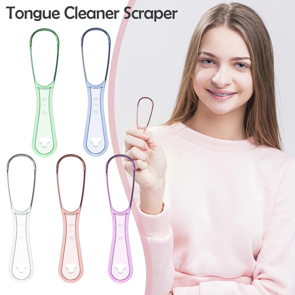Tongue Scraper Tongue Cleaner Remove Halitosis Tongue Coating Oral Care