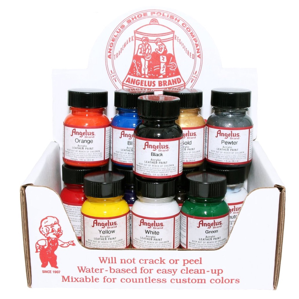 25color Angelus USA Acrylic Leather Paint 10ML Shopee Philippines