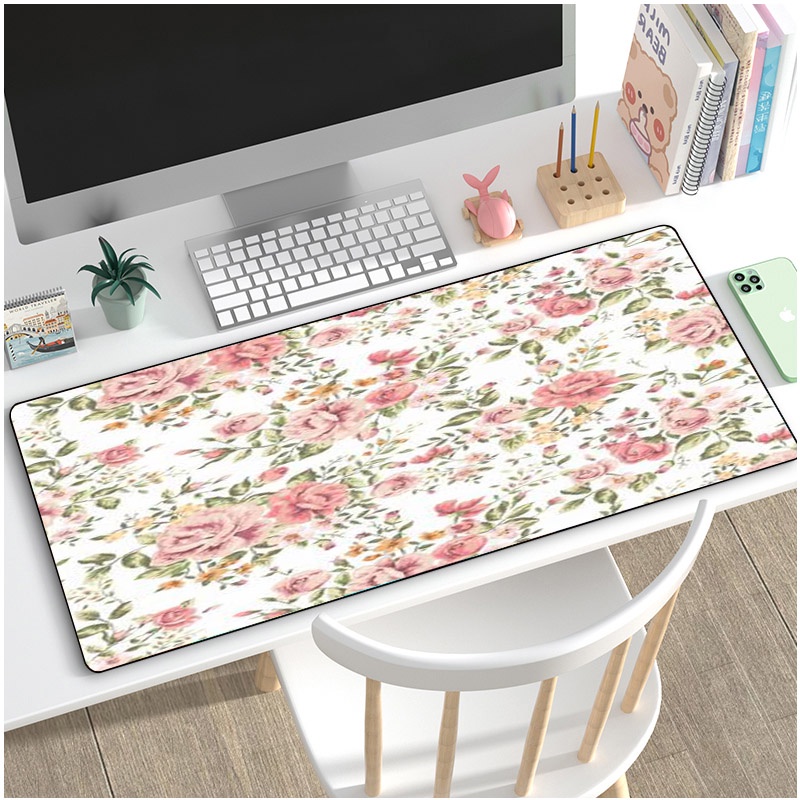 Personalized Design Flower Mouse Pad Super Cute Cartoon Ins Laptop ...