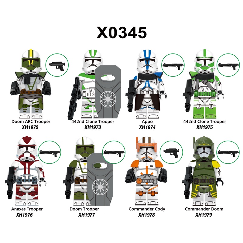 Clone Doom ARC Trooper Appo Mini Building Block Figure Children Models ...