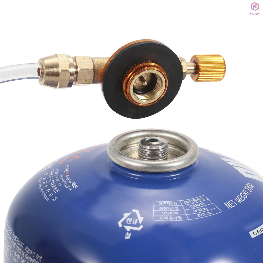 Outdoor Camping Gas Stove Adapter Gas Tank Refilling Pipe Gas Stove ...