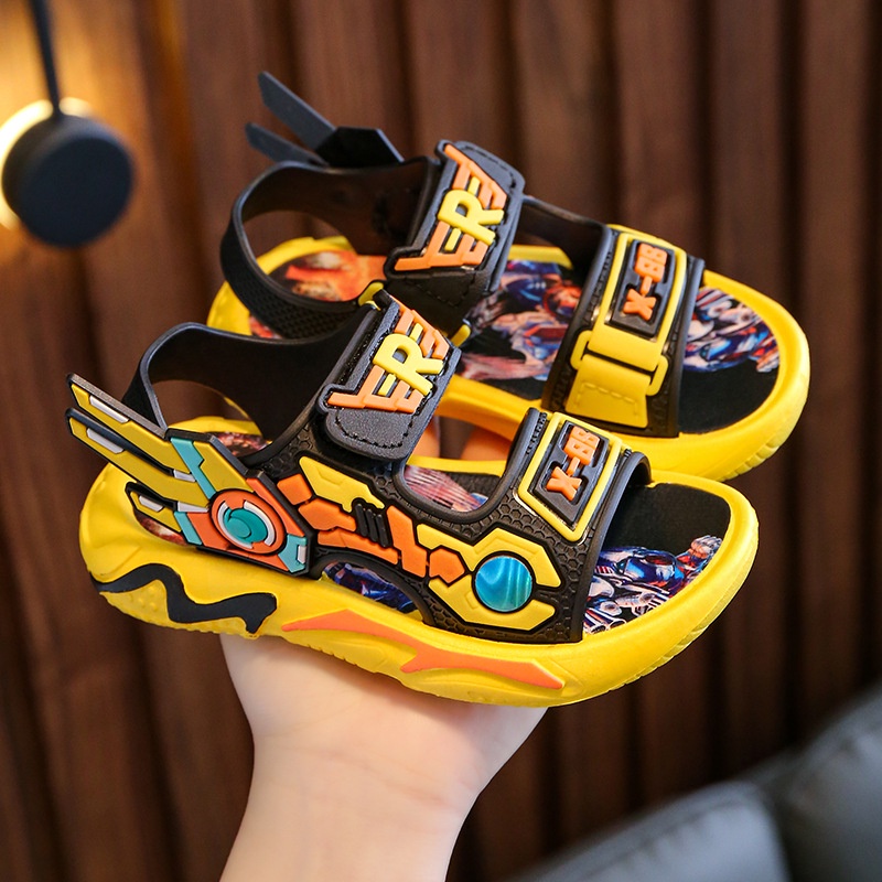 Kids Boy fashion sandals Comfortable Shoes Baby nonslip slippers COD