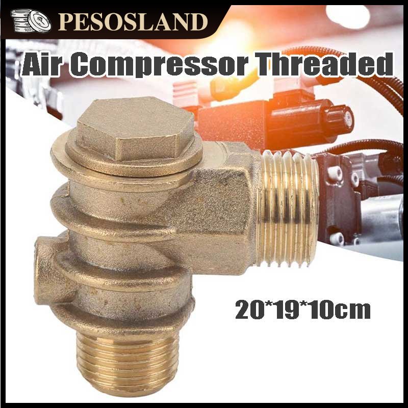 1Pcs Brass 1- Way Valve For Air Compressor Threaded Check Accessory (1 ...