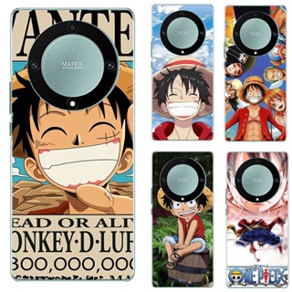 Case For Honor X9a 5G Magic5 Lite Phone Cover Cartoon One Pieces Luffy  Shell Soft Silicone