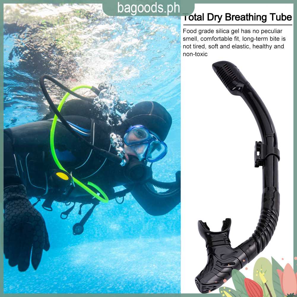 Diving Snorkel Silicone Full Dry Mouthpiece Swimming