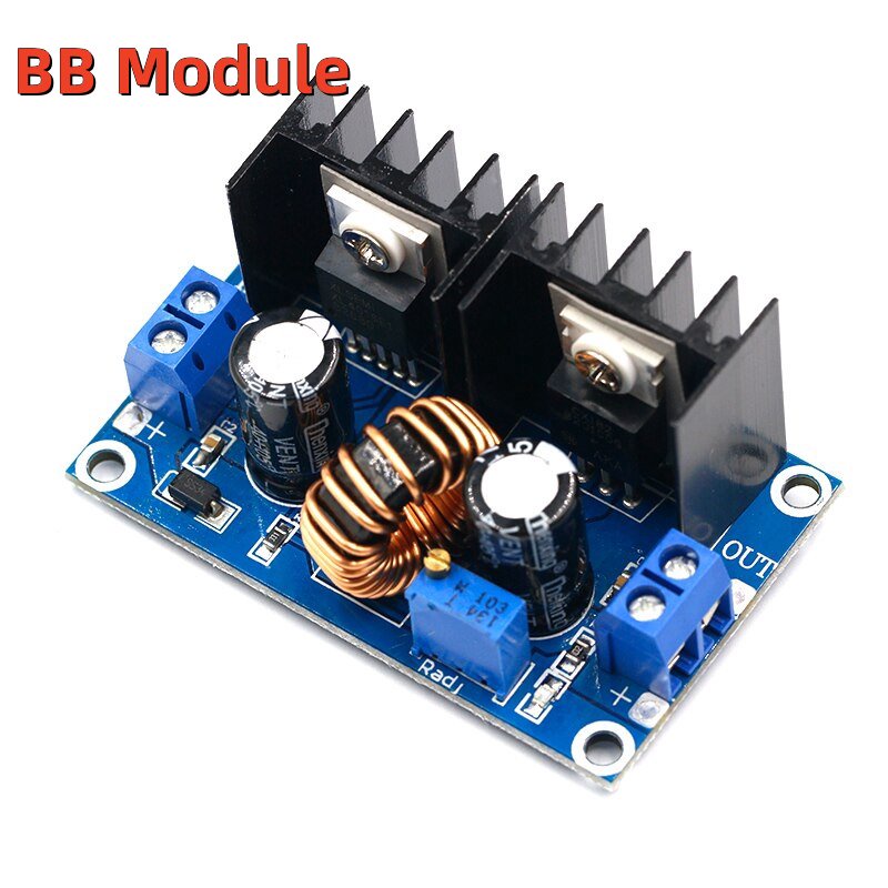 XL4016 PWM Adjustable 4-36V To 1.25-36V Step-Down Board Module Max 8A ...