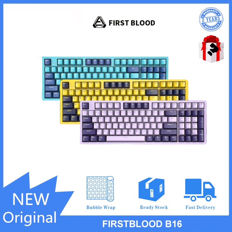 FirstBlood B16 keyboard cherry switch mechanical keyboard | Shopee ...