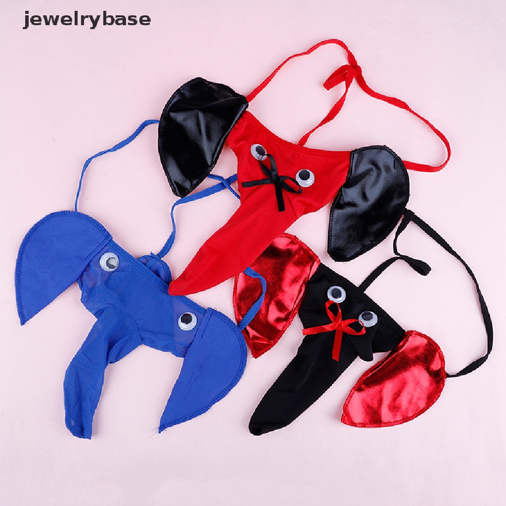 [jewelrybase] Sexy Men Elephant Gstring Thong Briefs TBack Panties