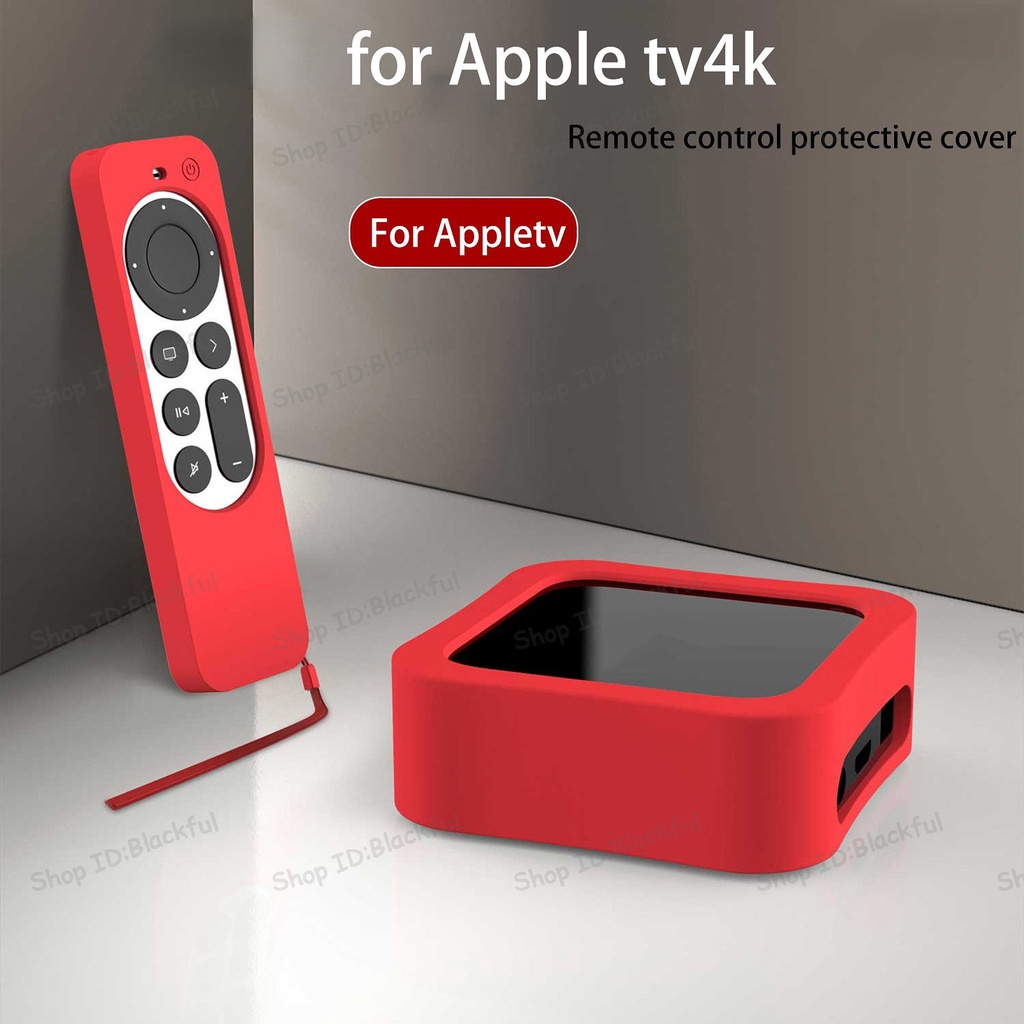 Silicone Remote Case For Apple TV 6th Siri Remote 4K Remote Control ...