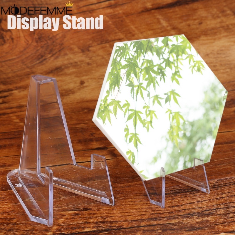 [ Featured ] Photo Picture Frame Triangle Stand Portable Plate Holder