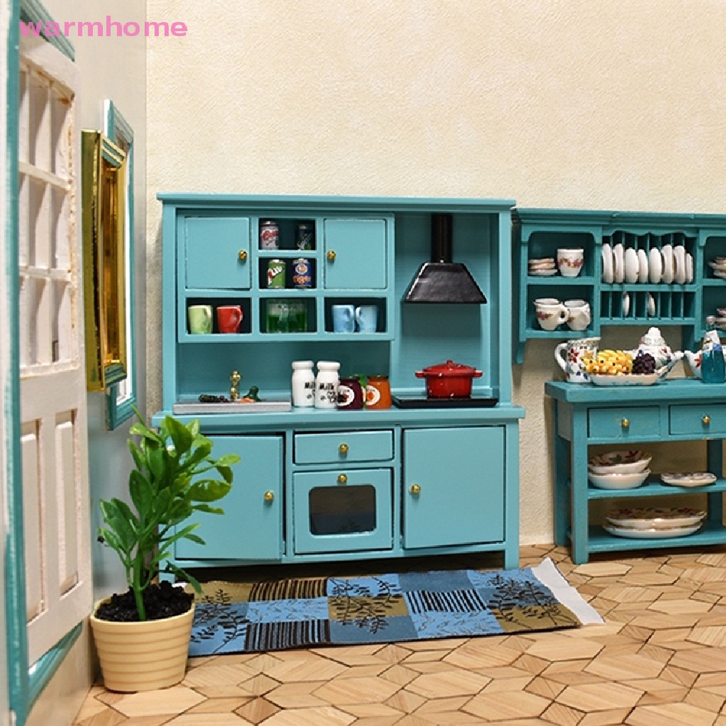 WMPH 112 Dollhouse Miniature Kitchen with Induction Cooker